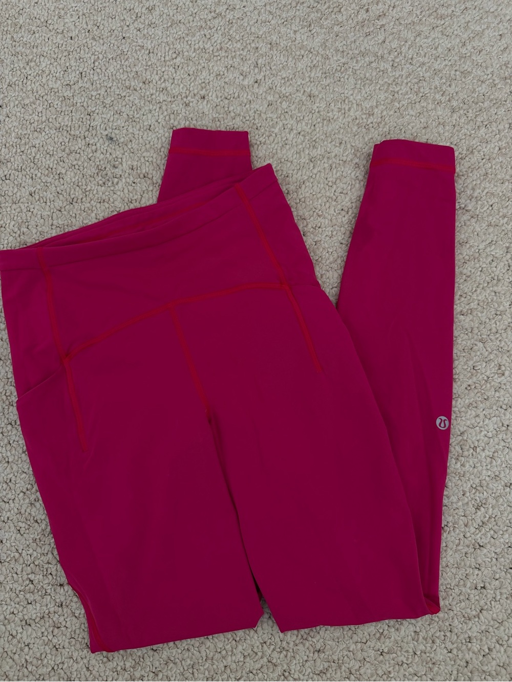 lululemon athletica pink leggings